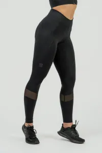 Nebbia High Waist Push-Up Leggings INTENSE Heart-Shaped Black L Pantaloni fitness
