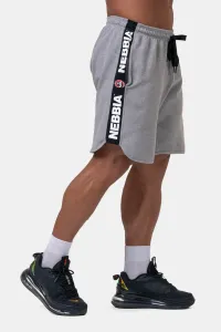 Nebbia Legend Approved Shorts Light Grey 2XL Pantaloni fitness