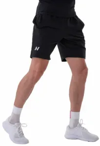 Nebbia Relaxed-fit Shorts with Side Pockets Black M Pantaloni fitness