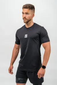 Nebbia Short-Sleeve Sports T-Shirt Resistance Black L Maglietta fitness