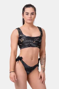 Nebbia Miami Sporty Bikini Bralette Volcanic Black M