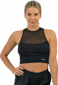Nebbia FIT Activewear Padded Sports Bra Black S Intimo e Fitness