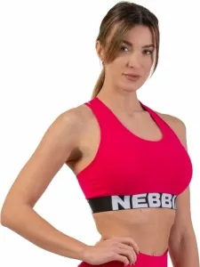 Nebbia Medium Impact Cross Back Sports Bra Pink M Intimo e Fitness