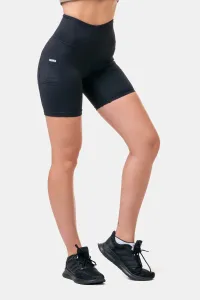 Nebbia Fit Smart Biker Shorts Black S Pantaloni fitness