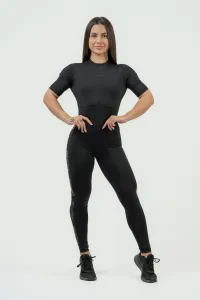 Nebbia Workout Jumpsuit INTENSE Focus Black XS Maglietta fitness