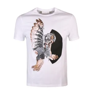 Neil Barrett Men's Eagle Print T-Shirt White - WHITE S