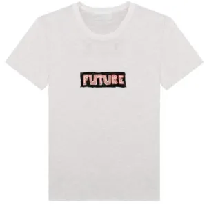 Neil Barrett Men's Future Print T-shirt White - WHITE L