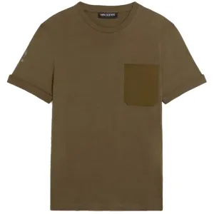 Neil Barrett Men's Starbolt Logo T-Shirt Khaki - M Khaki