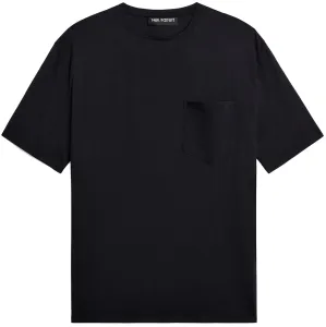 Neil Barrett Men's T-Shirt Chest Pocket Black - Black M