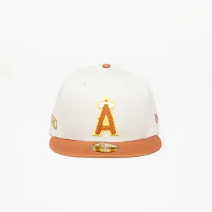 New Era Anaheim Angels Boucle 59FIFTY Fitted Cap Stone/ Brown #3092701