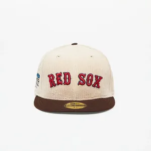 New Era Boston Red Sox 59FIFTY Fall Cord Fitted Cap Brown #2961273