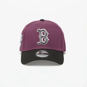 New Era Boston Red Sox Two-Tone A-Frame 9FORTY Adjustable Cap Dark Purple