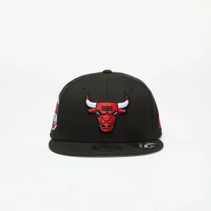 New Era Chicago Bulls Repreve 9FIFTY Snapback Cap Black/ Scarlet #2819708