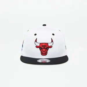 New Era Chicago Bulls White Crown Patch 9Fifty Snapback Cap Optic White/ Black #2344005