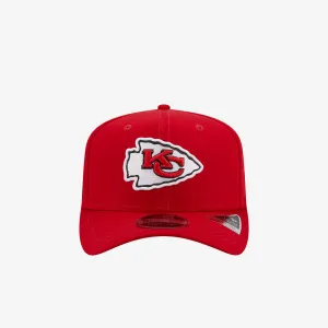 New Era Kansas City Chiefs Team Red 9Fifty Stretch Snap Cap Red #230117