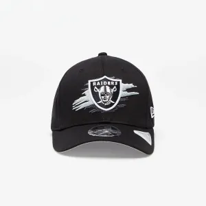 New Era Las Vegas Raiders Tear Logo Black 9Fifty Stretch Snap Cap Black