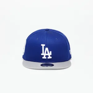 New Era Los Angeles Dodgers Contrast Side Patch 9Fifty Snapback Cap Dark Royal/ Gray #2344033