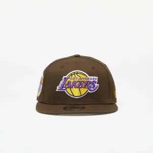 New Era Los Angeles Lakers Repreve 9FIFTY Snapback Cap Walnut/ True Purple #2819643