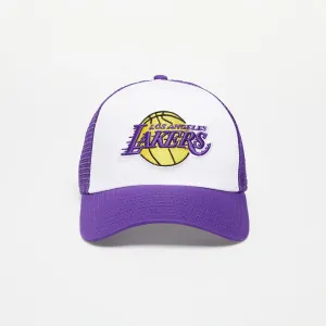 Los Angeles Lakers 9Forty NBA AF Trucker Team Clear White/Team Color UNI Cappellino