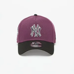 New Era New York Yankees 9FORTY Two-Tone A-Frame Adjustable Cap Dark Purple