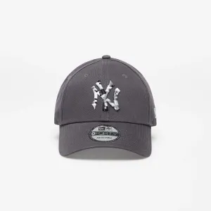 New Era New York Yankees Camo Infill Grey 9Forty Cap Grey Heather