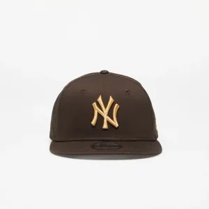 New Era New York Yankees League Essential 9FIFTY Snapback Cap Nfl Brown Suede/ Bronze #2819701