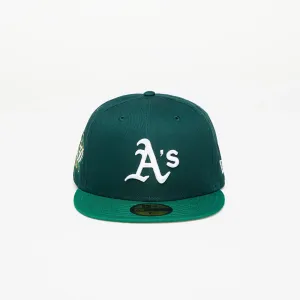 New Era Oakland Athletics MLB Team Colour 59FIFTY Fitted Cap Dark Green/ White #3092705