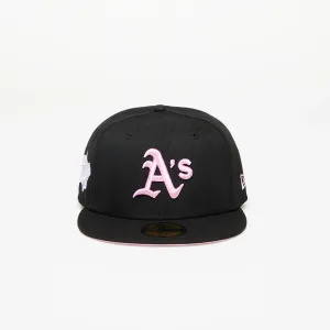 New Era Oakland Athletics Style Activist 59FIFTY Fitted Cap Black/ Pink #3094146