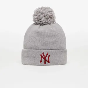 New York Yankees MLB Infill Bobble Beanie Grey UNI Cappello invernale