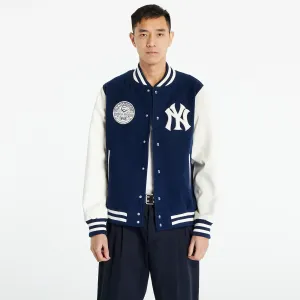 New Era New York Yankees Heritage Varsity Jacket Dark Blue/ White #1503588