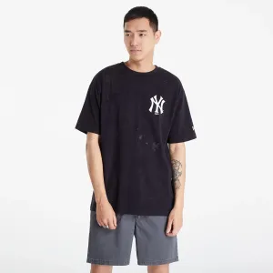 New Era New York Yankees Washed Team Logo T-Shirt Navy #225553