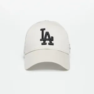 New Era Los Angeles Dodgers Home Field 9FORTY A-Frame Trucker Cap Stone/ Black