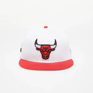 Chicago Bulls Cappellino 9Fifty NBA White Crown Patches White M/L