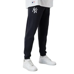 New York Yankees MLB Team Logo Joggers Navy/White M Pantaloni tuta