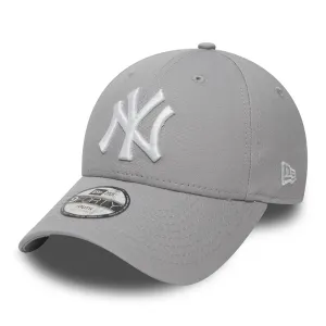 New York Yankees Cappellino 9Forty MLB League Basic Gray/White UNI