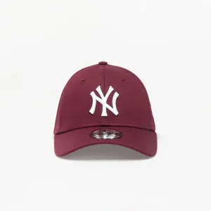 New York Yankees 39Thirty MLB League Essential Burgundy/White M/L Cappellino