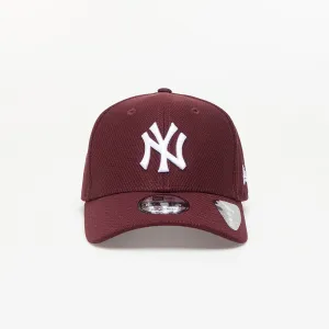 New York Yankees 9Forty MLB Diamond Era Burgundy/White UNI Cappellino