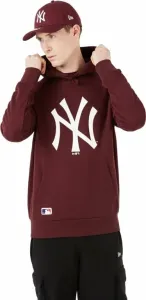 New York Yankees MLB Seasonal Team Logo Red Wine/White S Felpa