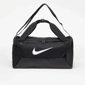Nike Brasilia 9.5 Duffel Bag Black/Black/White 41 L Sport Bag