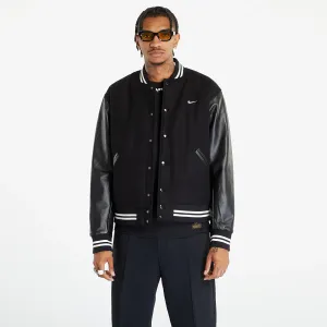 Nike Authentics Men's Varsity Jacket Black/ White #2867466