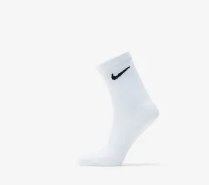 Nike Everyday Cushioned Training Crew Socks Calzini White/Black L