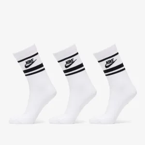 Nike Sportswear Everyday Essential Crew Socks Calzini White/Black/Black L