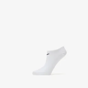 Nike Everyday Cotton Lightweight No Show Socks 3-Pack White #217651
