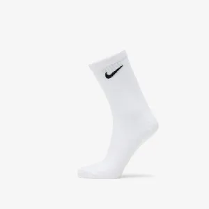 Nike Everyday Lightweight Training Crew Socks Calzini White/Black M