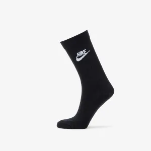 Nike Sportswear Everyday Essential 3-Pack Crew Socks Black/ White #212862