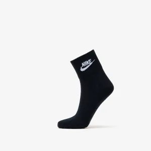 Nike Sportswear Everyday Essential Ankle Socks 3-Pack Black/ White #213078