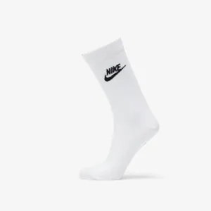 Nike Sportswear Everyday Essential Crew Socks 3-Pack White/ Black #212891