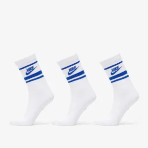 Nike Sportwear Everyday Essential Crew Socks 3-Pack White/ Game Royal #225955