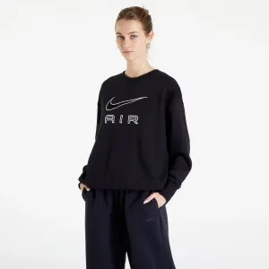Nike Air Fleece Crew Sweatshirt Black #1557359
