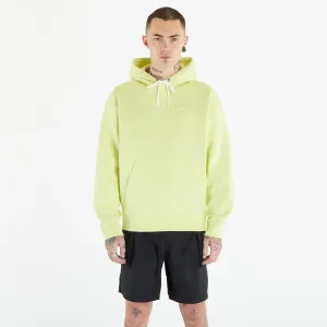 Nike Solo Swoosh Men's Fleece Pullover Hoodie Luminous Green/ White #2810555